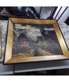 PEINTURE SIGNÉE R.HACHETTE 