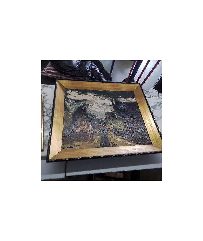 PEINTURE SIGNÉE R.HACHETTE 
