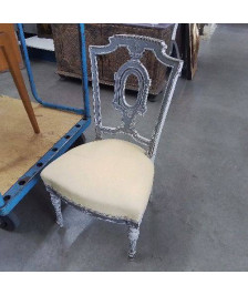CHAISE BASSE JAUNE