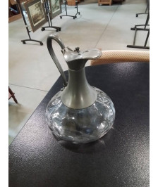 CARAFE VERRE ET ÉTAIN LA ROCHERE