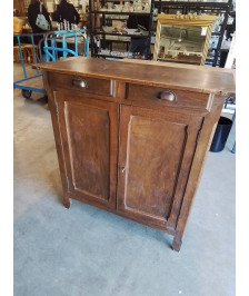 BUFFET BOIS 2 PORTES 2 TIROIRS ANNÉES 40