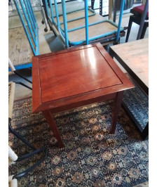 CONSOLE CARRÉE BOIS 1 TIROIR