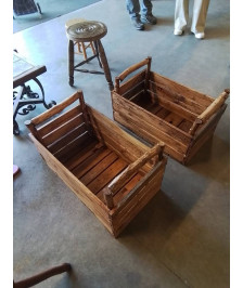 CAISSE BOIS A POIGNÉES