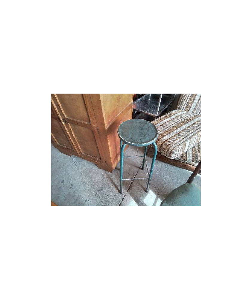 TABOURET HAUT VERT