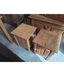 BOUT DE CANAPÉ MASSIF PORTE COULISSANTE