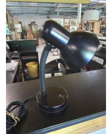 LAMPE DE BUREAU FLEXIBLE MÉTAL NOIR