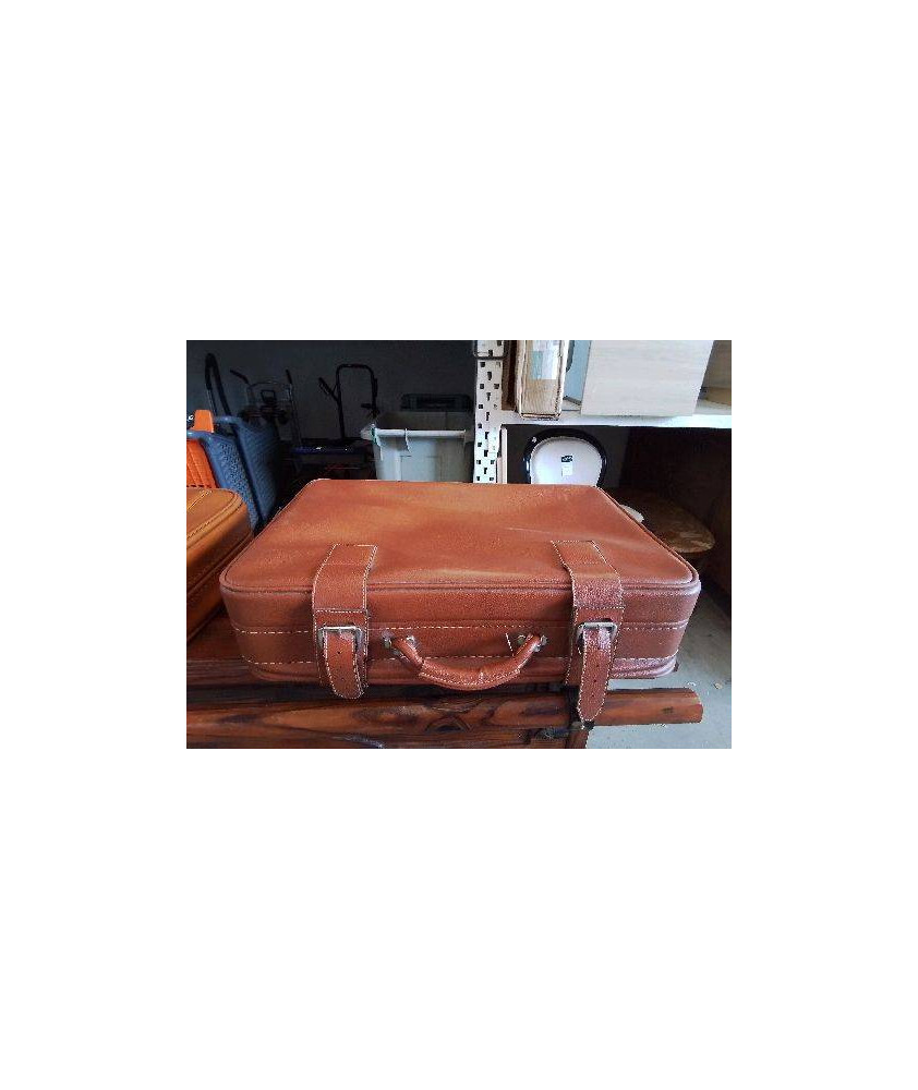 VALISE EN CUIR 