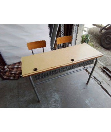 BUREAU D’ÉCOLIER DEUX PLACES