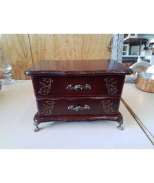 BOITE A BIJOUX ET MUSIQUE VINTAGE 