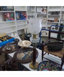 LAMPE A PETROLE BACCARAT 