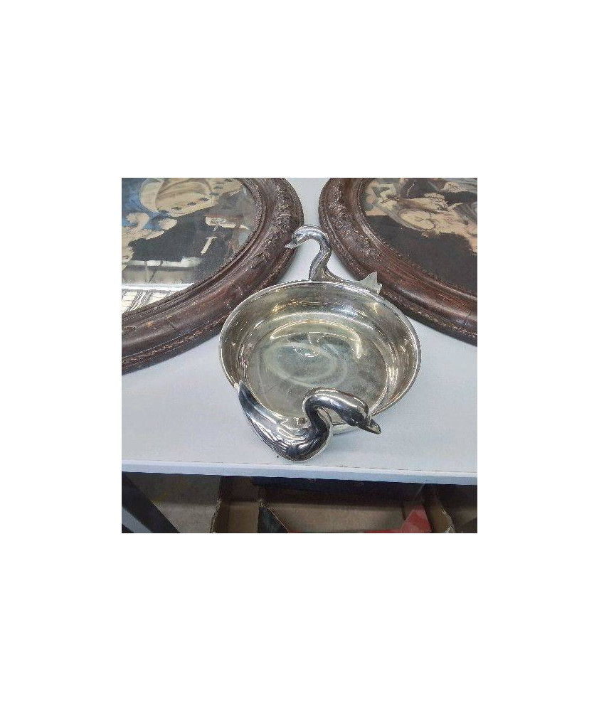 VIDE POCHE METAL ARGENTÉ 