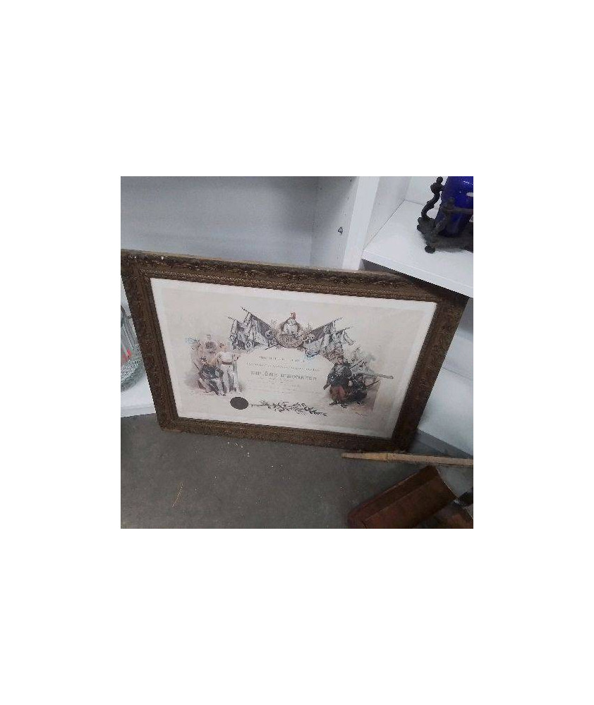 CADRE DIPLOME D’HONNEIUR 