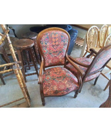 FAUTEUIL STYLE LOUIS PHILIPPE 