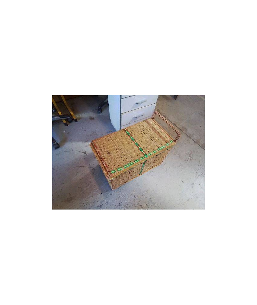 COFFRE A JOUET EN OSIER