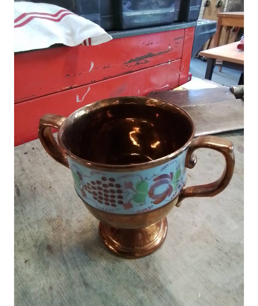 COUPE CÉRAMIQUE LUSTRÉE JERSEY