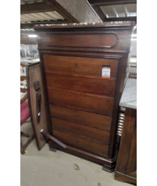 SECRETAIRE ANCIEN DESSUS MARBRE