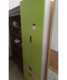 MEUBLE DE RANGEMENT 3T 2P VERT