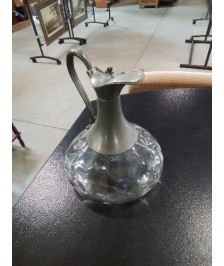 CARAFE VERRE ET ÉTAIN LA ROCHERE