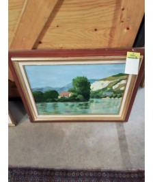 HUILE SUR TOILE LES ANDELYS