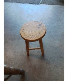 PORTE PLANTE ROND PIN 