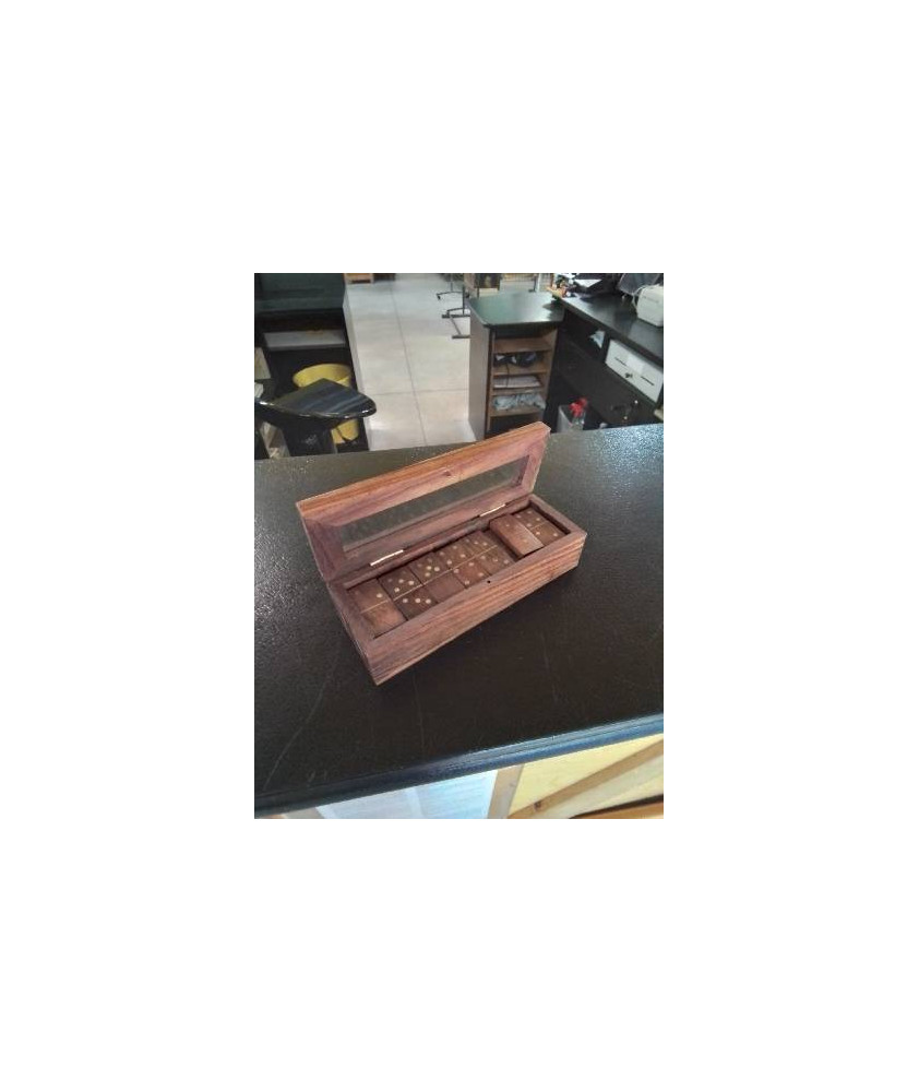 JEU DE DEMINOS BOIS 