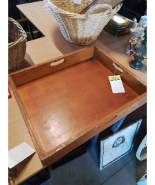 PLATEAU DE SERVICE BOIS 4 POIGNÉES