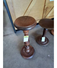 SELLETTE RONDE BOIS TOURNÉ 