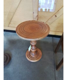 SELLETTE RONDE BOIS CLAIR TOURNÉ 