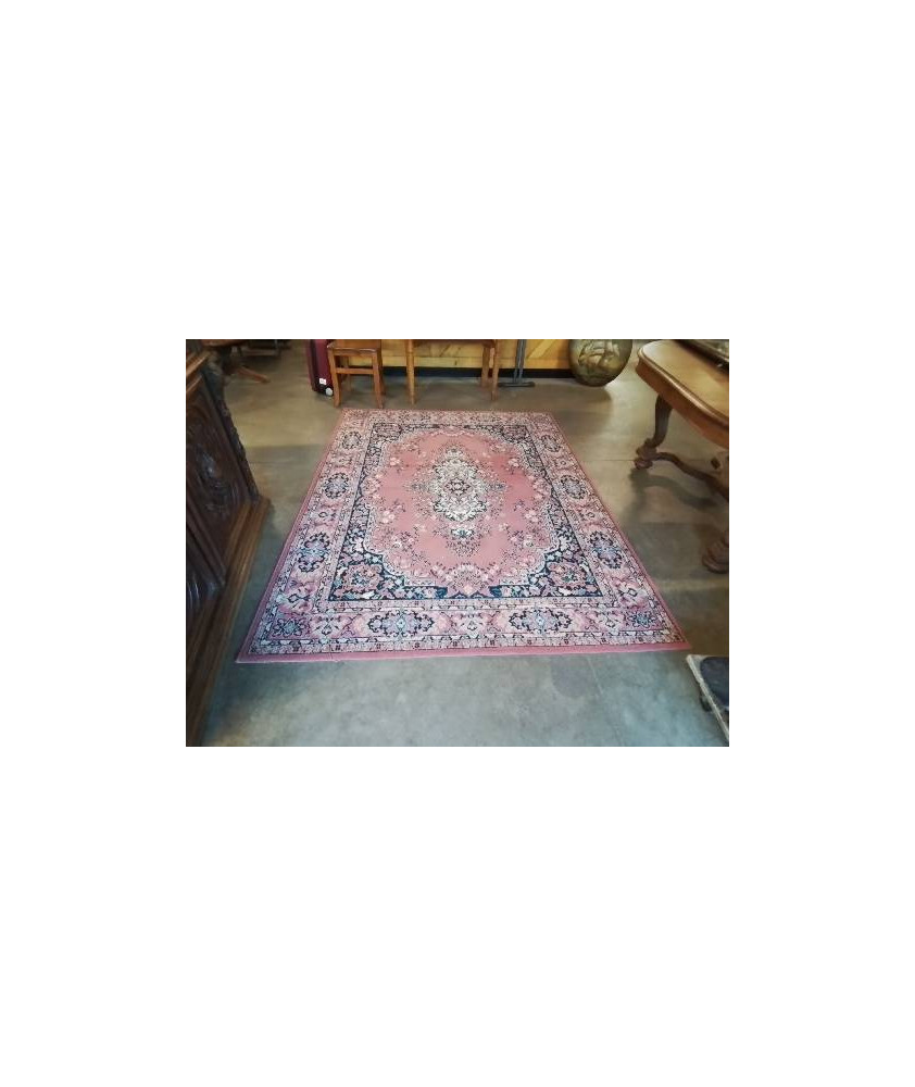 TAPIS ROSE NOIR BLEU BEIGE 170X230
