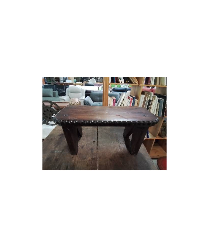 PORTE PLANTE RECTANGULAIRE BOIS PIEDS ÉCHANCRÉS