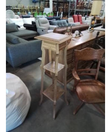 SELLETTE HAUTE BOIS DORE DESSUS MARBRE STYLE LOUIS XVIFIN XIXE 