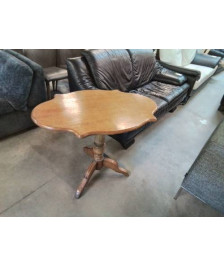 GUERIDON VIOLONNE TRIPODE PLATEAU CHANTOURNÉ 