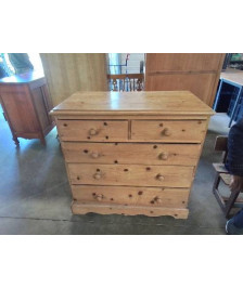 COMMODE PIN 5 TIROIRS 