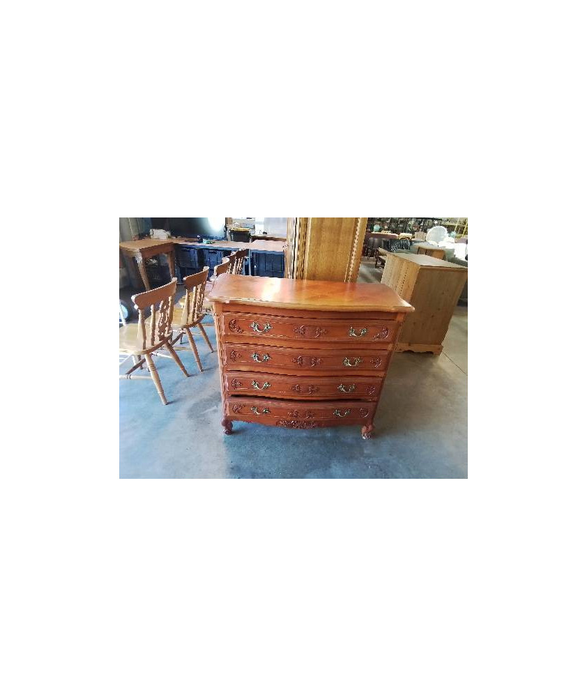 COMMODE GALBEE STYLE LOUIS XV 4 TIROIRS 