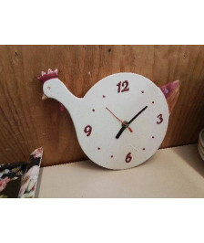 HORLOGE POULE 