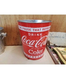 POUBELLE COCA-COLA 