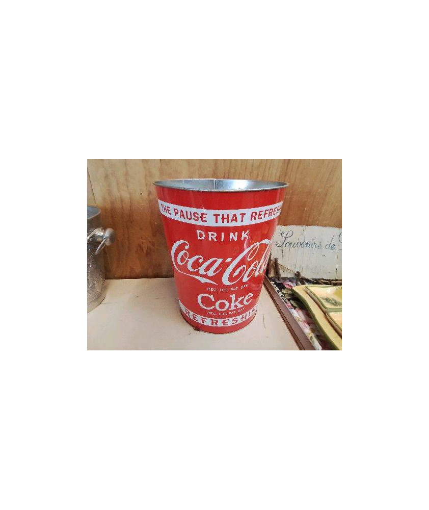 POUBELLE COCA-COLA 