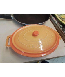 COCOTTE EN FONTE ÉMAILLÉE 
