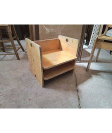 CHEVET EN CONTRE-PLAQUÉ ANNEE 70