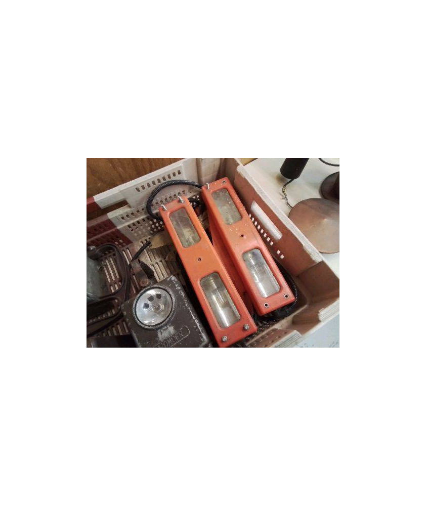 LAMPE DE MACHINE A OUTILS ORANGE