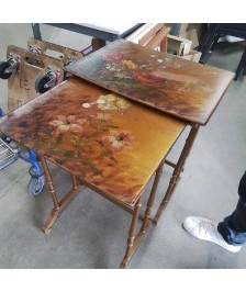 LA PAIRE DE TABLE GIGOGNE NAPOLEON III 