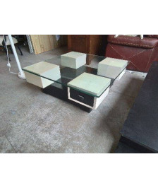 TABLE DE SALON DESIGN CUBIQUE
