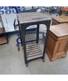 DESSERTE BOIS ET FER 