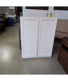 MEUBLE STRATIFIÉ BLANC 2P