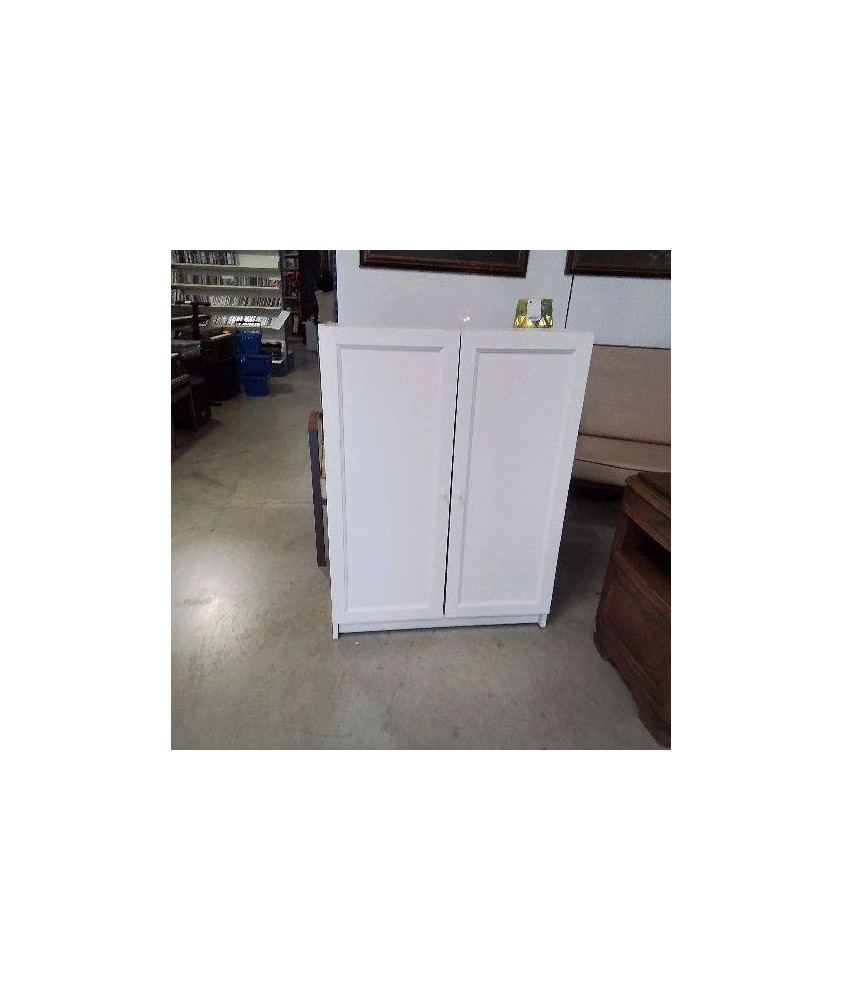 MEUBLE STRATIFIÉ BLANC 2P