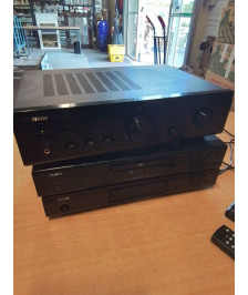 ENSEMBLE AMPLIFICATEUR DENON PMA-700AE+DVD PLAYER DENON 1740+COMPACT DISC PLAYER DENON DCD500AE