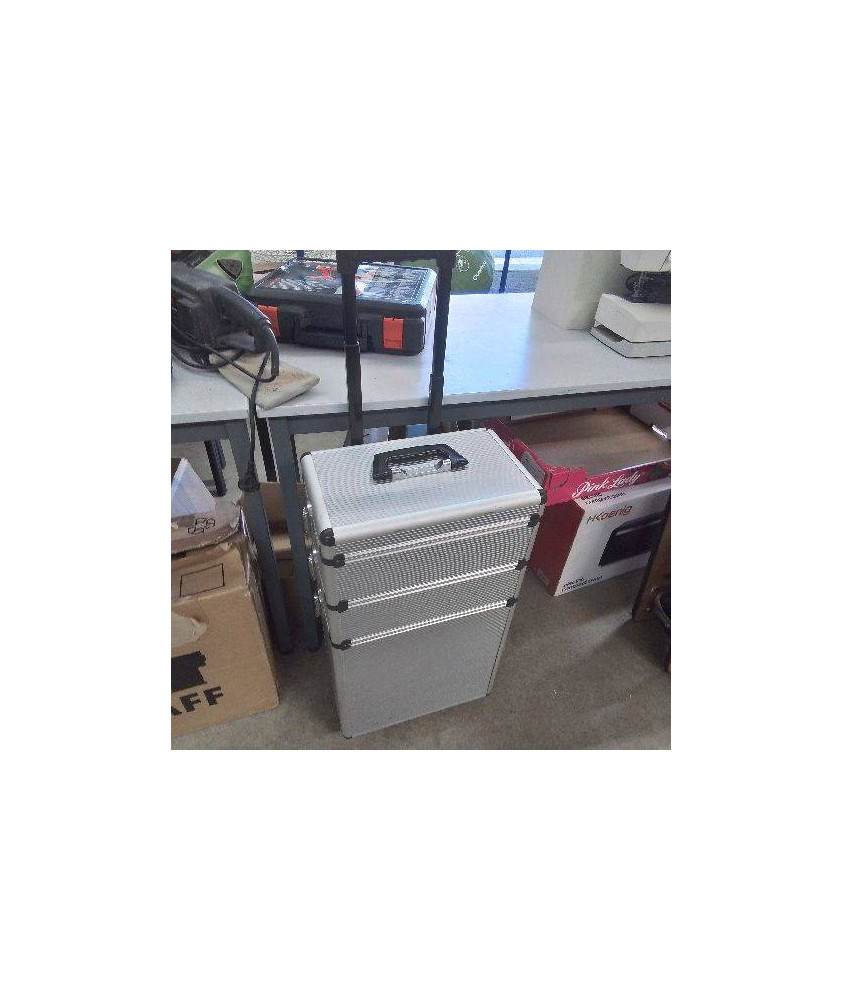 SET DE VALISES DE COIFFURE EN ALU