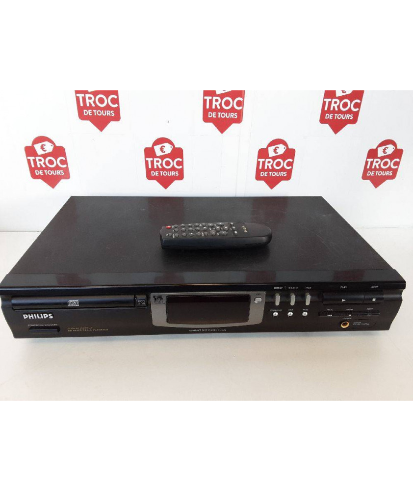 PLATINE CD PHILIPS CD-723 AVEC TELECOMMANDE