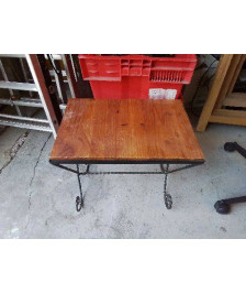 BOUT DE CANAPÉ EN FER FORGÉ 