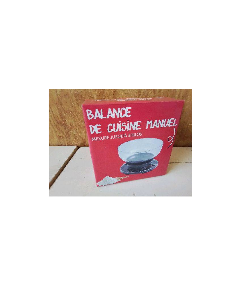 BALANCE DE CUISINE 